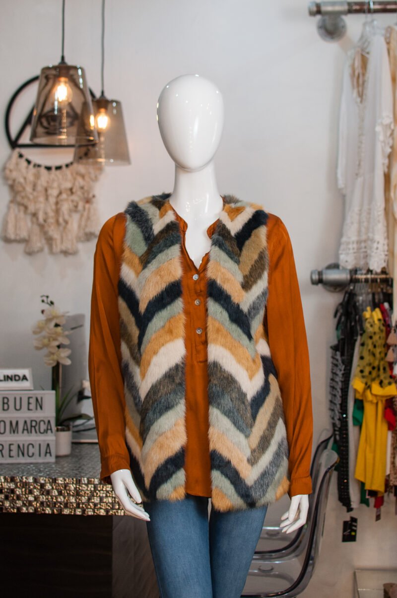 Chaleco Faux-Fur