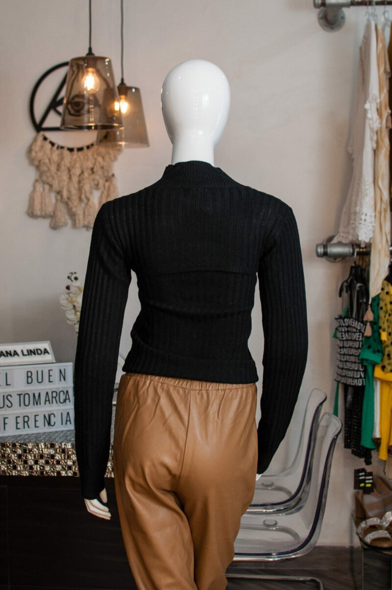 Set de top con bolero manga larga tejido - Image 5