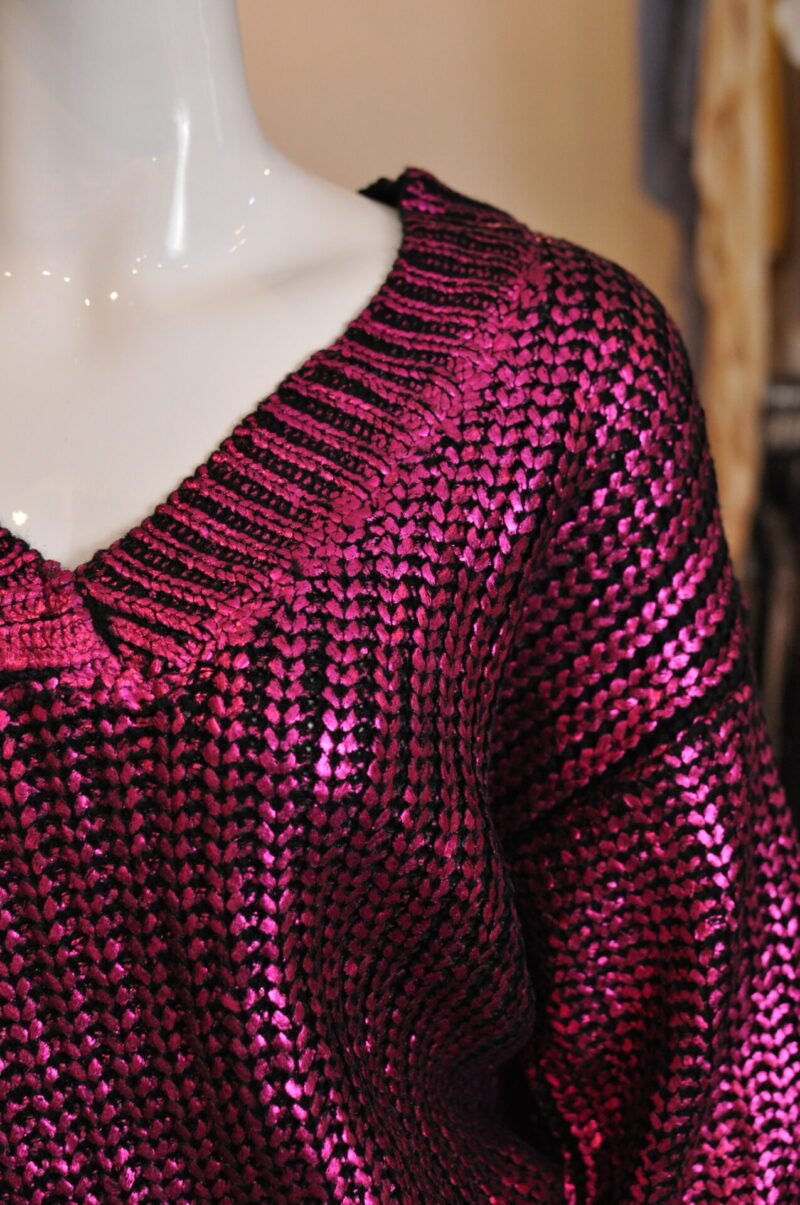 Sueter metalico rosa - Image 2