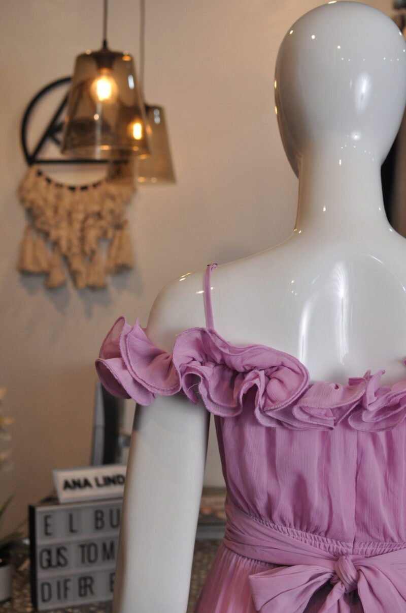 Vestido largo con detalles - Image 4