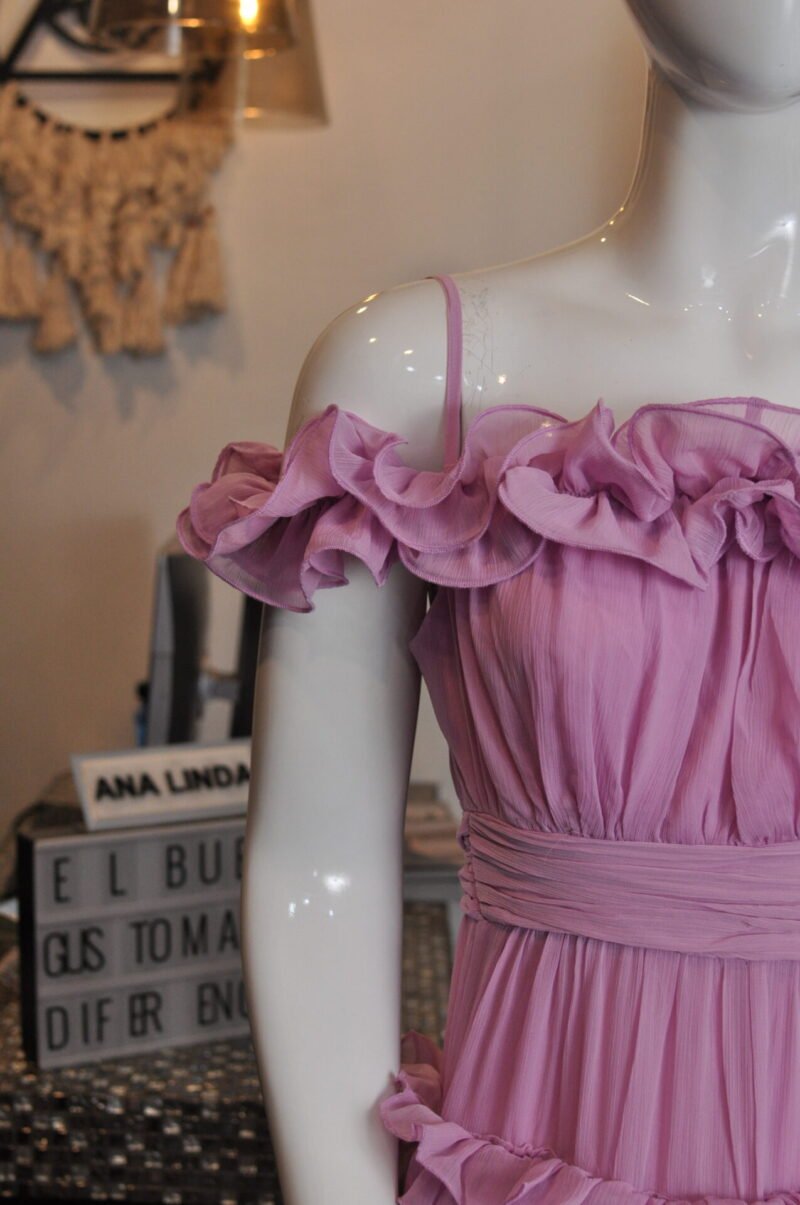 Vestido largo con detalles - Image 2