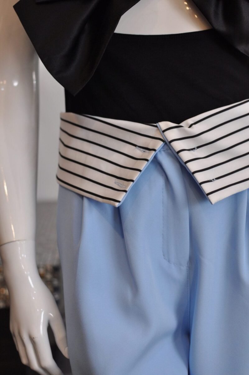 Pantalon recto azul celeste - Image 2