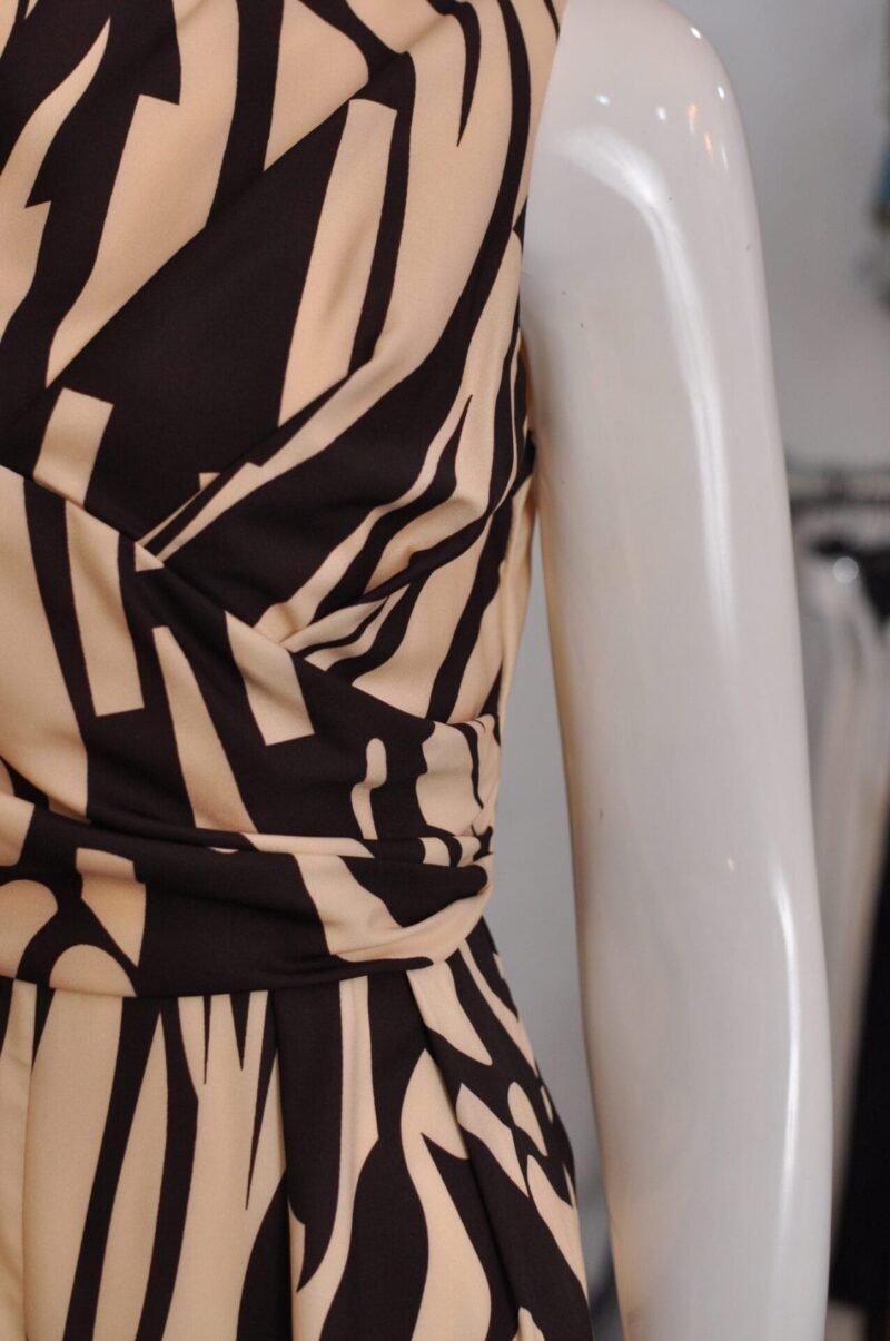 Jumpsuit estampado beige - Image 2