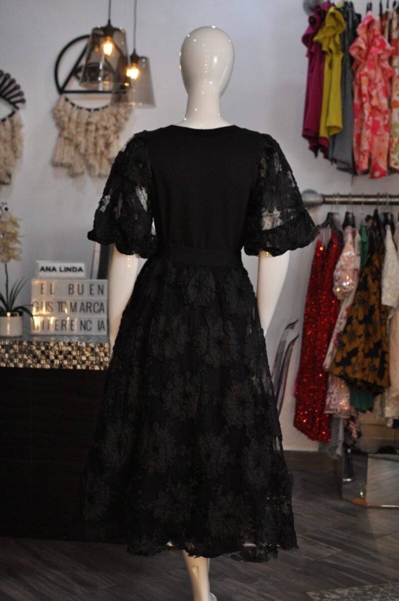 Falda encaje negra - Image 5