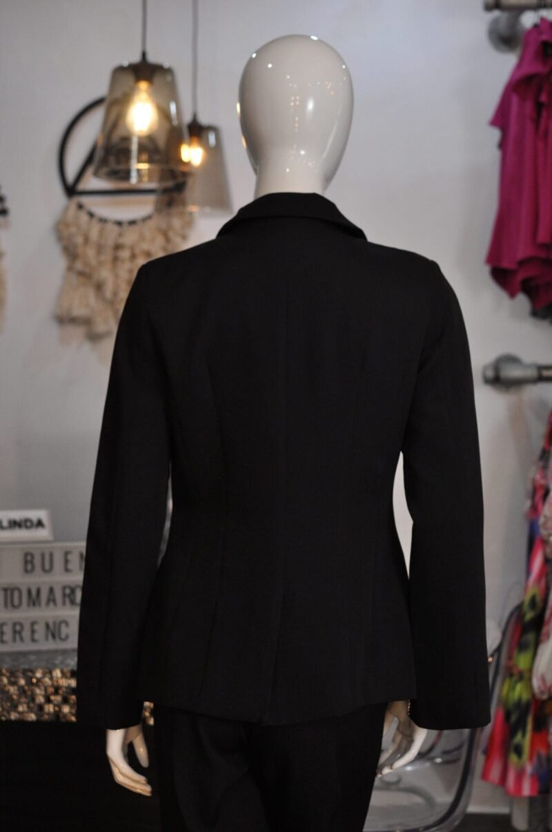 Set negro con moños plateados - Image 5