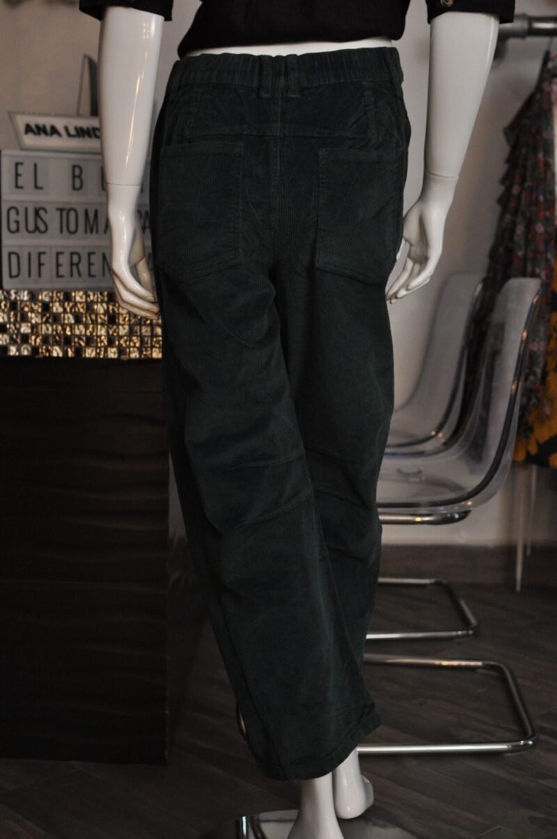 Pantalón recto verde - Image 4