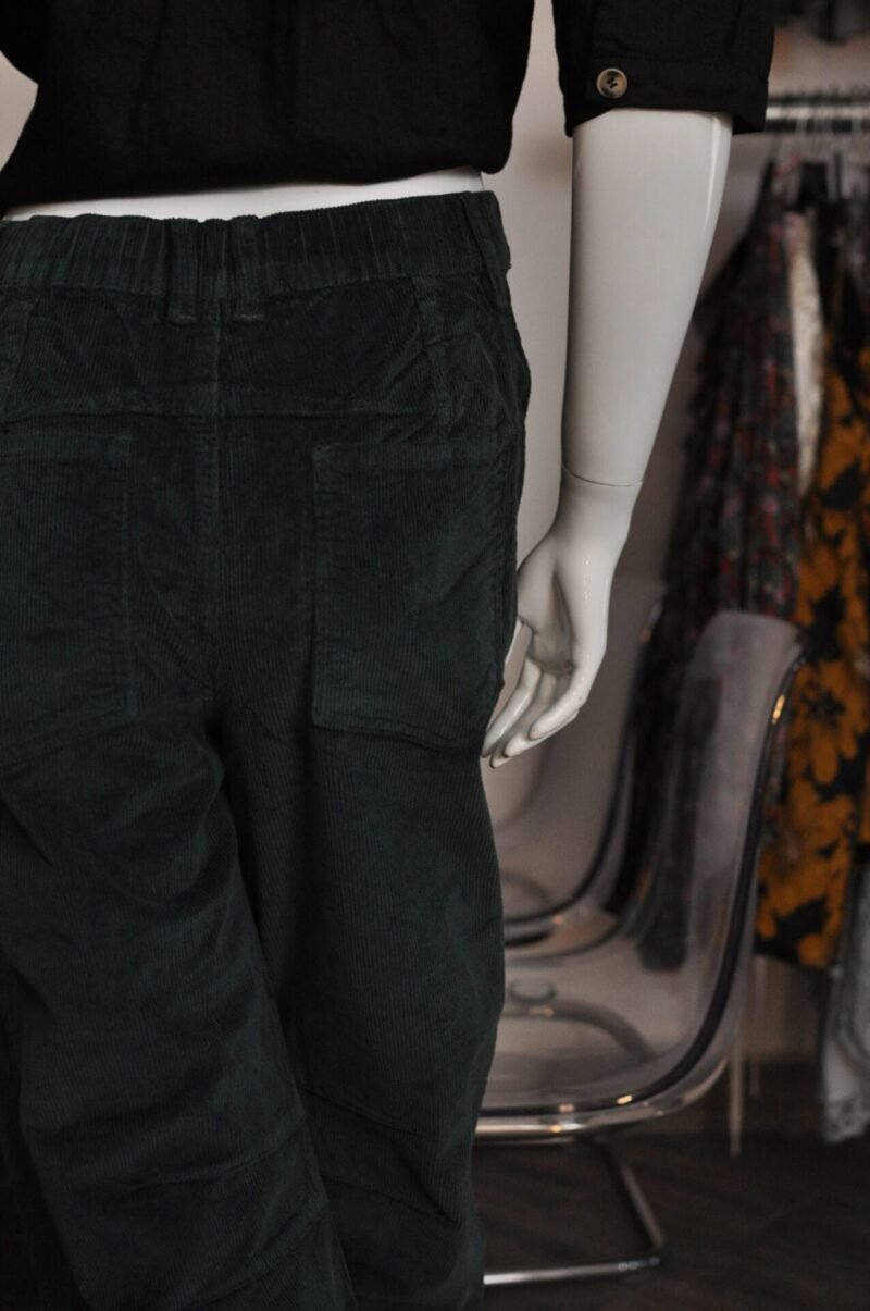 Pantalón recto verde - Image 3