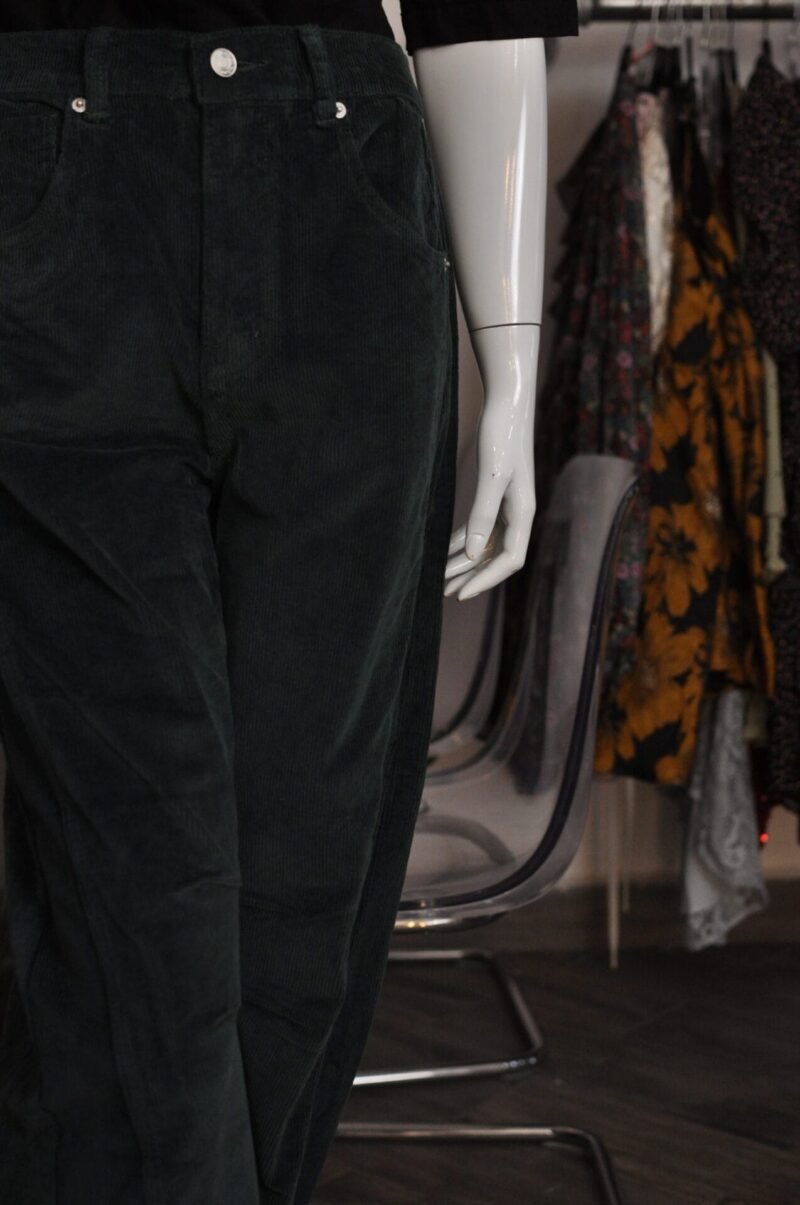 Pantalón recto verde - Image 2
