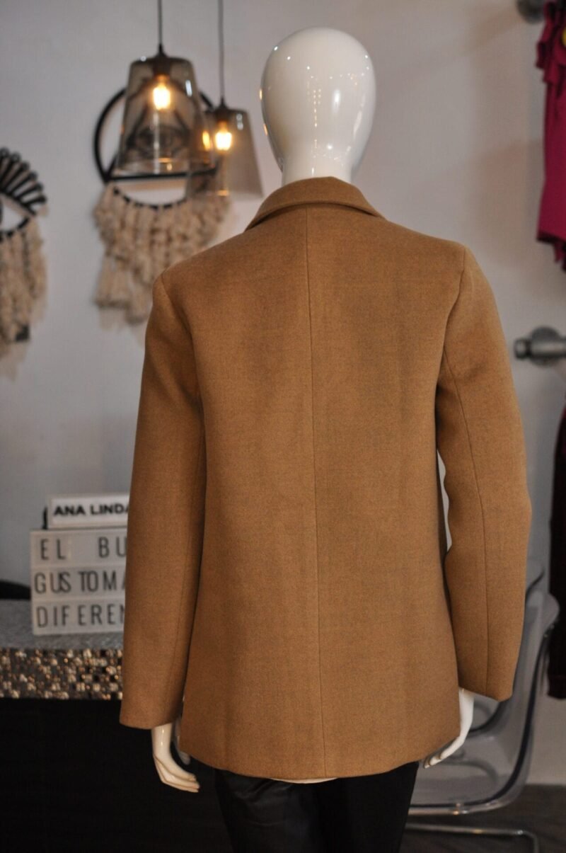 Saco tipo lana cafe - Image 3