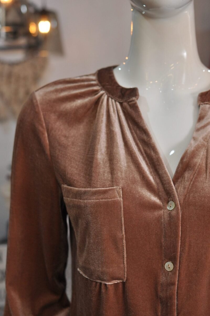 Blusa velvet rosa - Image 2