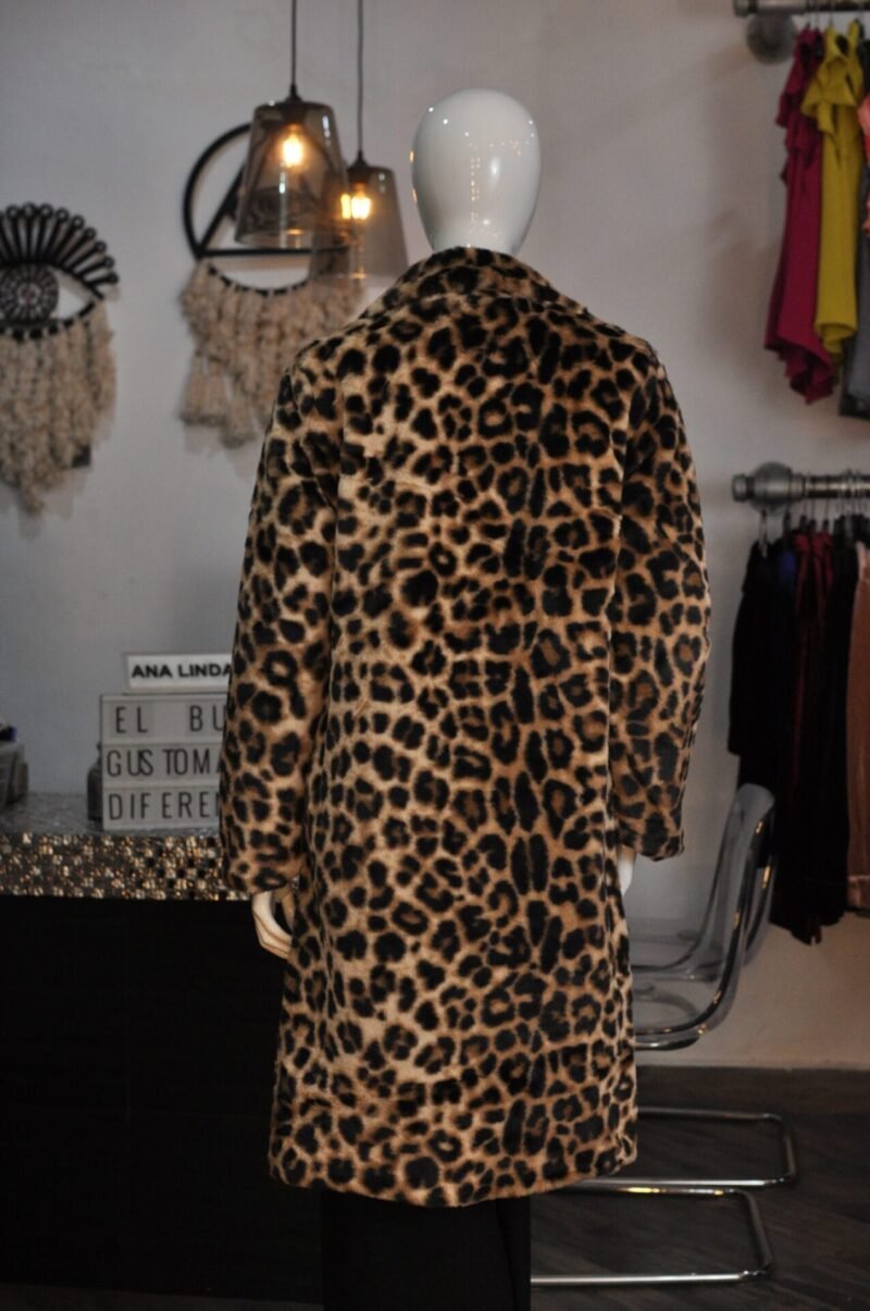 Abrigo estampado animal print - Image 5
