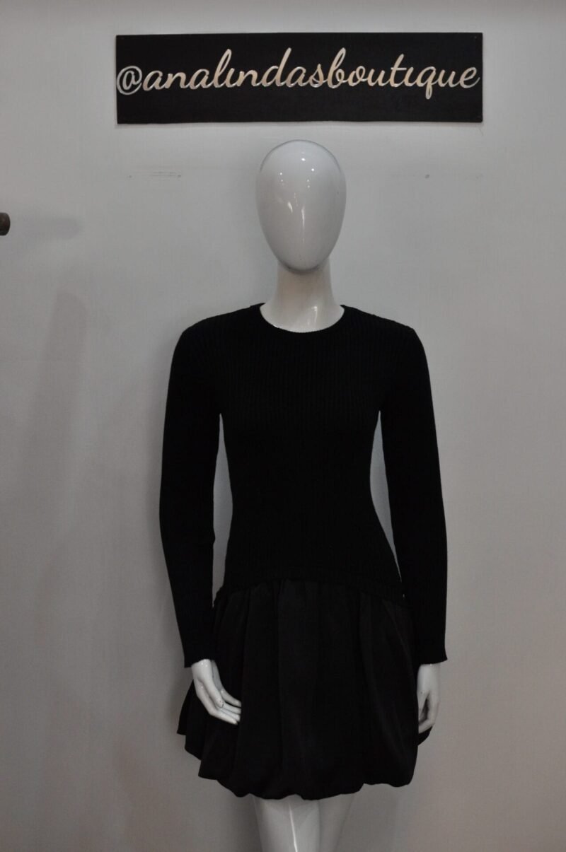 Vestido globo negro - Image 6
