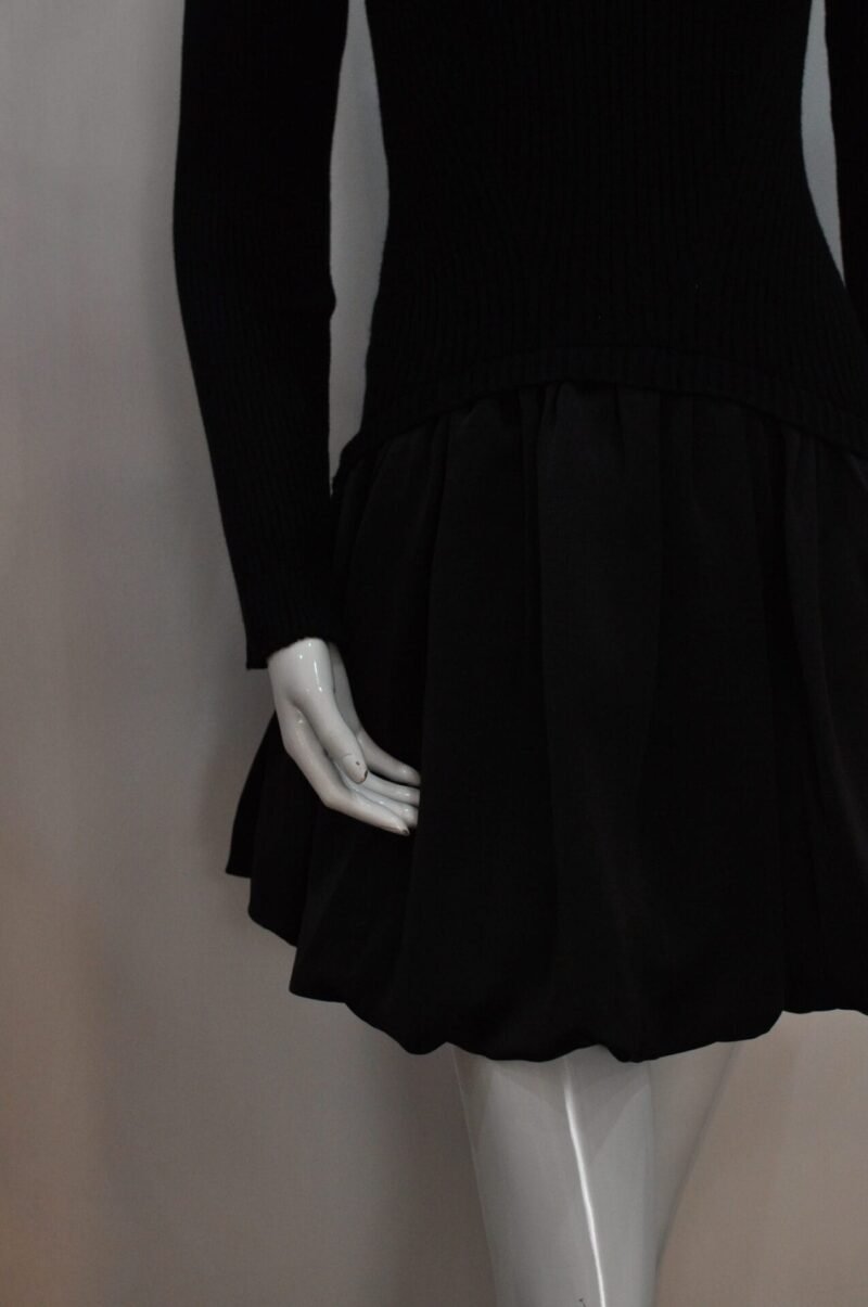 Vestido globo negro - Image 3