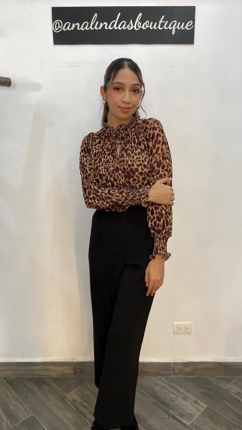Blusa animal print