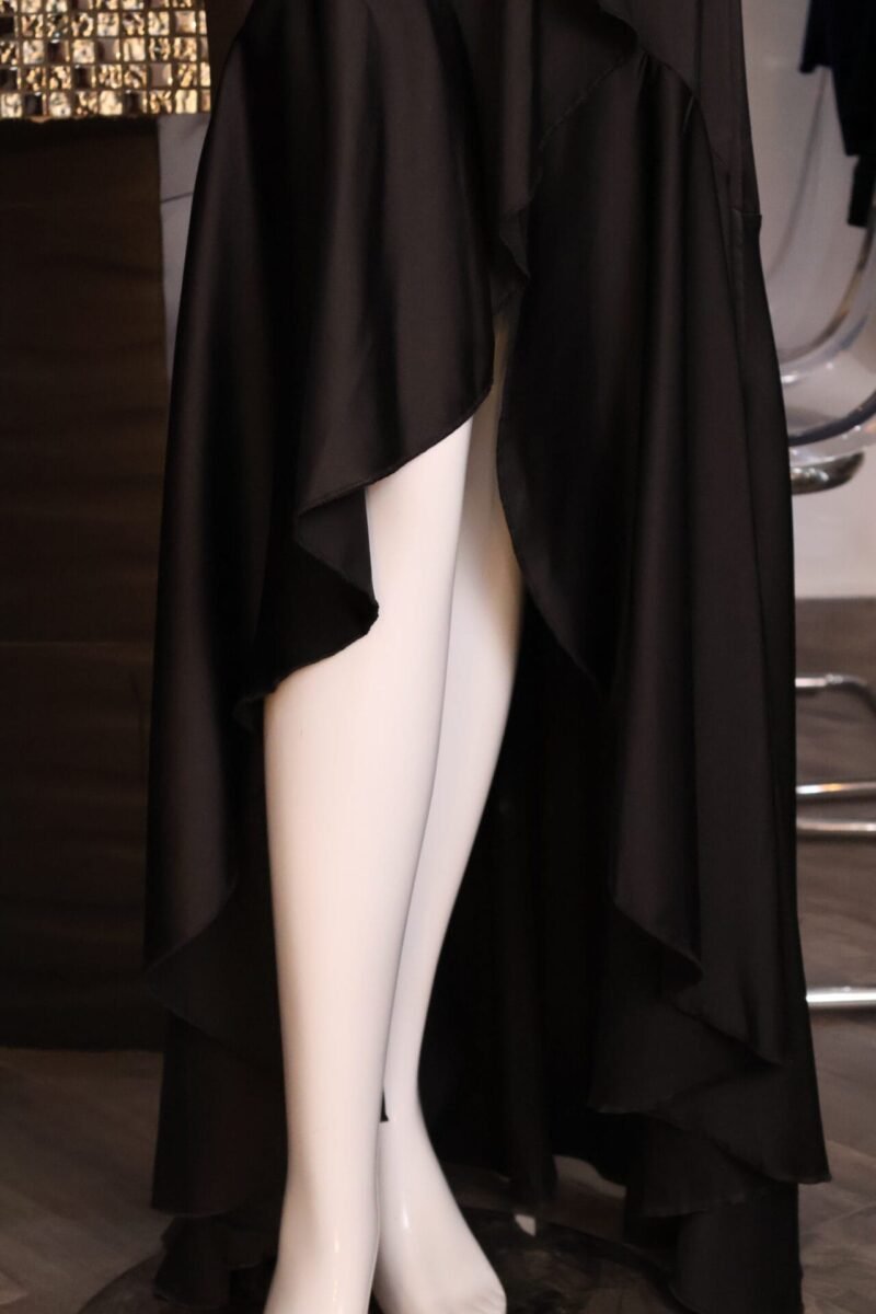 Vestido negro largo - Image 4