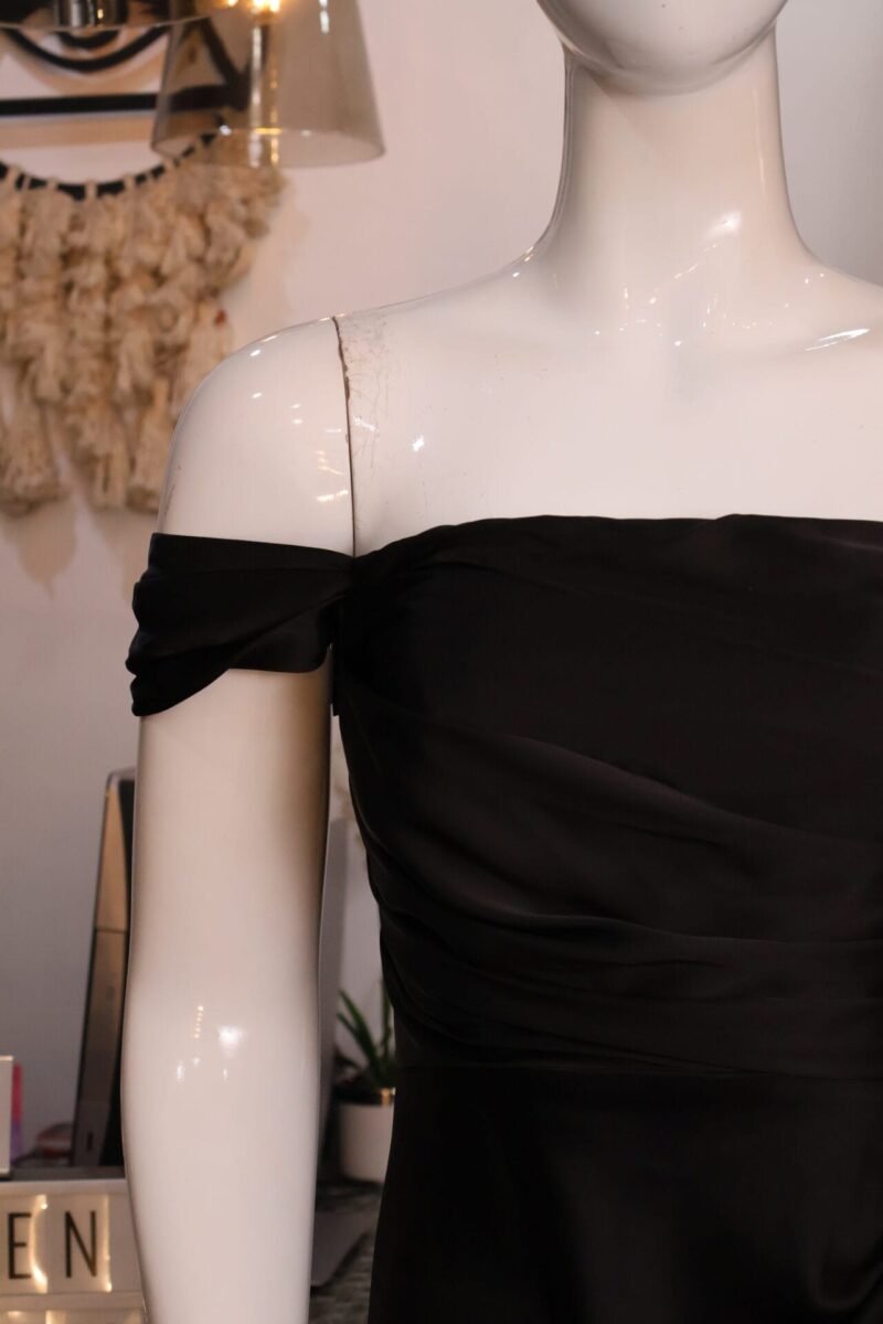 Vestido negro largo - Image 2