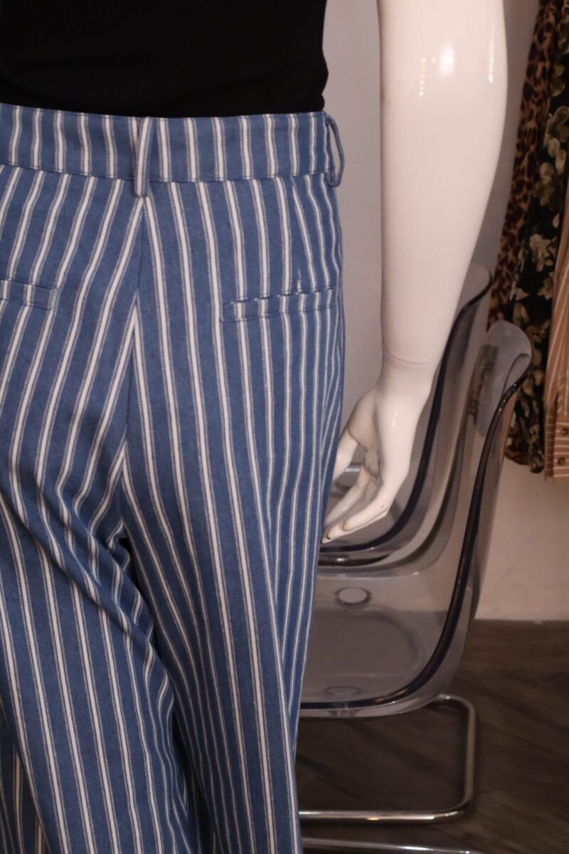 Pantalón mezclilla rayas - Image 3