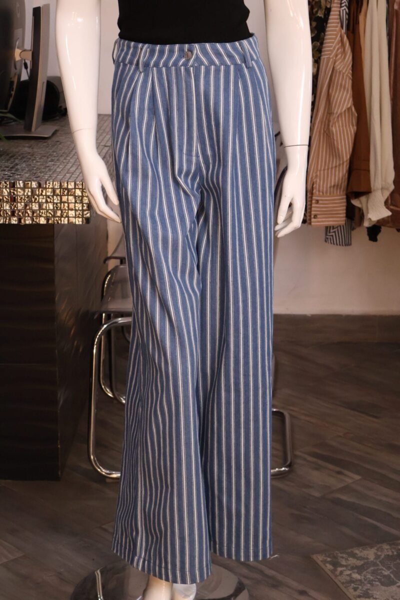 Pantalón mezclilla rayas - Image 2