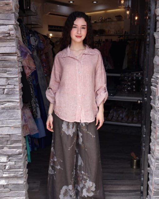 Pantalon Italiano de lino