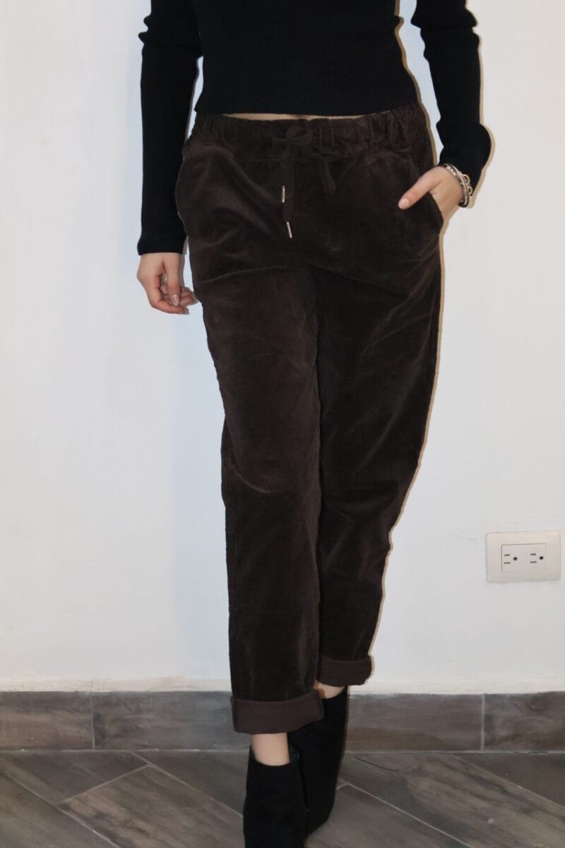 Jogger de pana cafe - Image 2