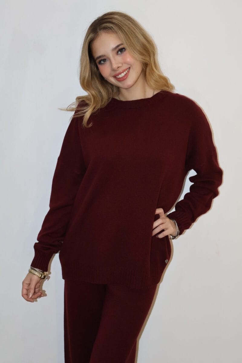 Set de pants guinda - Image 3